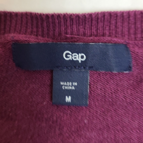 Cotton and Modal Purple Button Cardigan - Picture 7 of 11